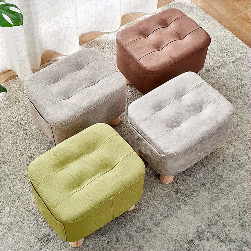Modern Rectangle Standard Scratch Resistant Pure Color Standard for Living Room Clearhalo 'furn' 'furn_ottomans_poufs' 'Furniture' 'Living Room Furniture' 'Ottomans & Poufs' 'ottomans_poufs' 1200x1200_05b21d58-6bc3-4772-90f4-6cb52abbb070