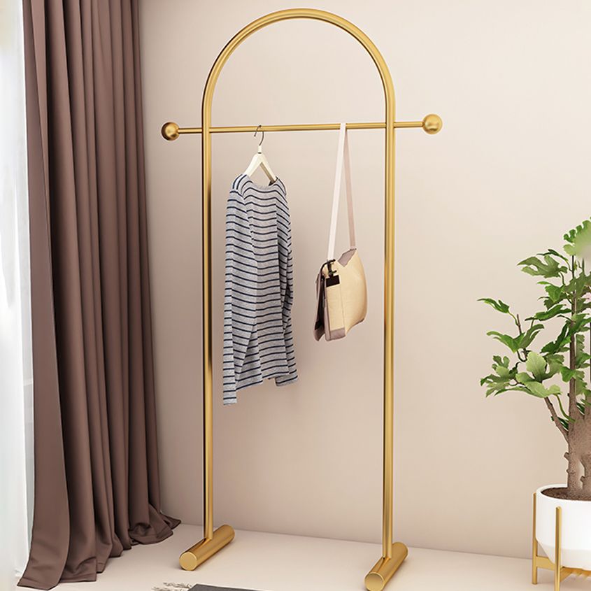 Gold Hall Stand Magnificent Metal Entry Hall Árbol con ganchos