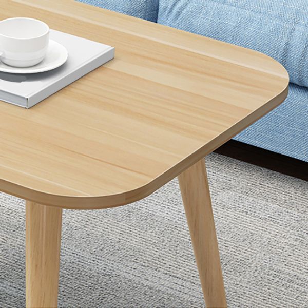 Contemporary 3 Legs and 4 Legs Cocktail Table Wooden Coffee Table