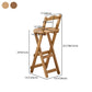 Modern Wood Folding Bar Stool Footrest Low Back Counter Stool for Kitchen Clearhalo 'Bar Furniture' 'Bar Stools' 'bar_stools' 'furn' 'furn_bar_stools' 'furniture_bar_stools' 'Kitchen & Dining Furniture' 'kitchen&dining_furn' 'kitchen' 'kitchen_furn' Furniture' 1200x1200_05babbc6-4a4b-42b5-a524-9c60292df369