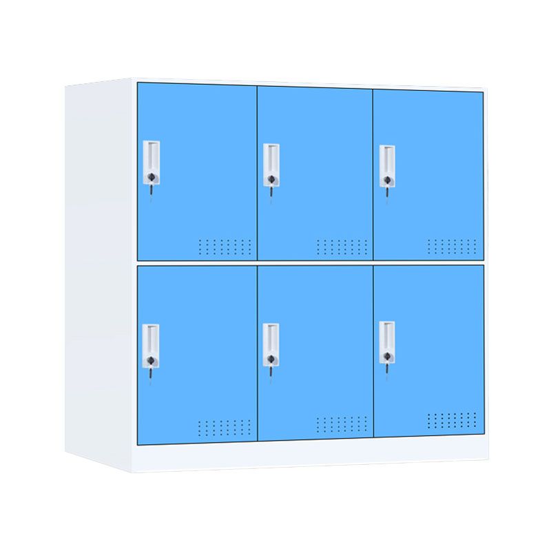 Modern Non-Hanging Armoire with Hinged Doors Matte Finish Storage Cabinet Clearhalo 'Armoires & Wardrobes' 'armoires_wardrobes' 'Bedroom Furniture' 'furn' 'furn_armoires_wardrobes' 'Furniture' 1200x1200_05bb9dc3-3ad8-4533-84c0-5c85a53fd4a4