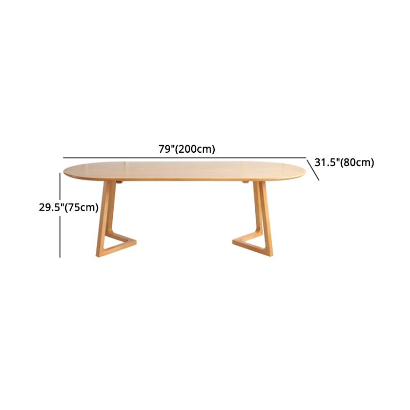 Modern Rectangle 1/2/5/7 Pieces Dining Set Solid Wood Dining Table with Chairs Clearhalo 'Dining Room Sets' 'Dining Tables & Seating' 'dining_room_set' 'furn' 'furn_dining_room_set' 'Furniture' 'furniture_dining_room_set' 'Kitchen & Dining Furniture' 'kitchen&dining_furn' 'kitchen' 1200x1200_05bc0744-2b04-4a6a-9903-fc3fc9b02d99