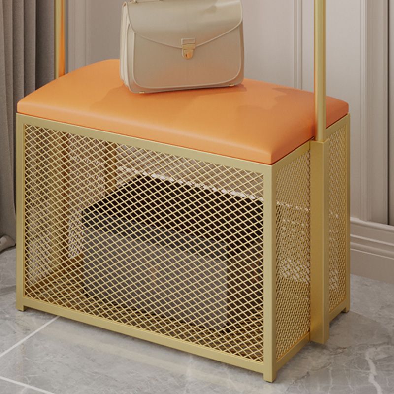 Luxury Coat Rack Metallic Free Standing Hooks Design Coat Rack with Pad Clearhalo 'Entry & Mudroom Furniture' 'furn' 'furn_hall_tree_coat_racks' 'Furniture' 'Hall Trees & Coat Racks' 'hall_tree_coat_racks' 1200x1200_05bfafb1-c858-41dd-9370-be4452295f41