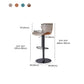 Modern Faux Leather Barstools Adjustable Height Swivel Barstools Clearhalo 'Bar Furniture' 'Bar Stools' 'bar_stools' 'furn' 'furn_bar_stools' 'Furniture' 'Kitchen & Dining Furniture' 1200x1200_05c00ebf-6a0d-4fca-ac7f-45be0c6ada4e