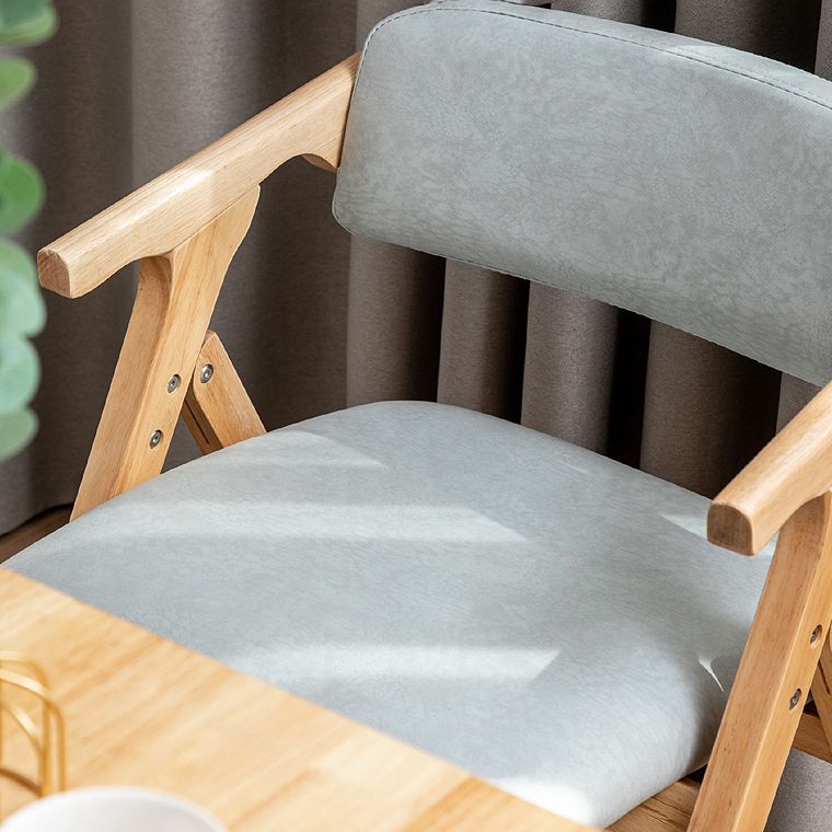 Modern Rubberwood Chairs Set Open Back Folding Side Kitchen Dining Chair Clearhalo ' kitchen&dining_furn' 'Dining Chairs' 'Dining Tables & Seating' 'dining_chair' 'furn' 'furn_dining_chair' 'Furniture' 'furniture_dining_chair' 'Kitchen & Dining Furniture' 'kitchen' 1200x1200_05c2e98c-6f27-4e4d-a86c-ef538ba563a6