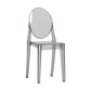 Acrylic Modern Indoor-Outdoor Side Chair Home Open Back Dining Side Chair Clearhalo ' kitchen&dining_furn' 'Dining Chairs' 'Dining Tables & Seating' 'dining_chair' 'furn' 'furn_dining_chair' 'Furniture' 'furniture_dining_chair' 'Kitchen & Dining Furniture' 'kitchen' 1200x1200_05c3ee19-2966-4393-a9ee-b301d8141dce