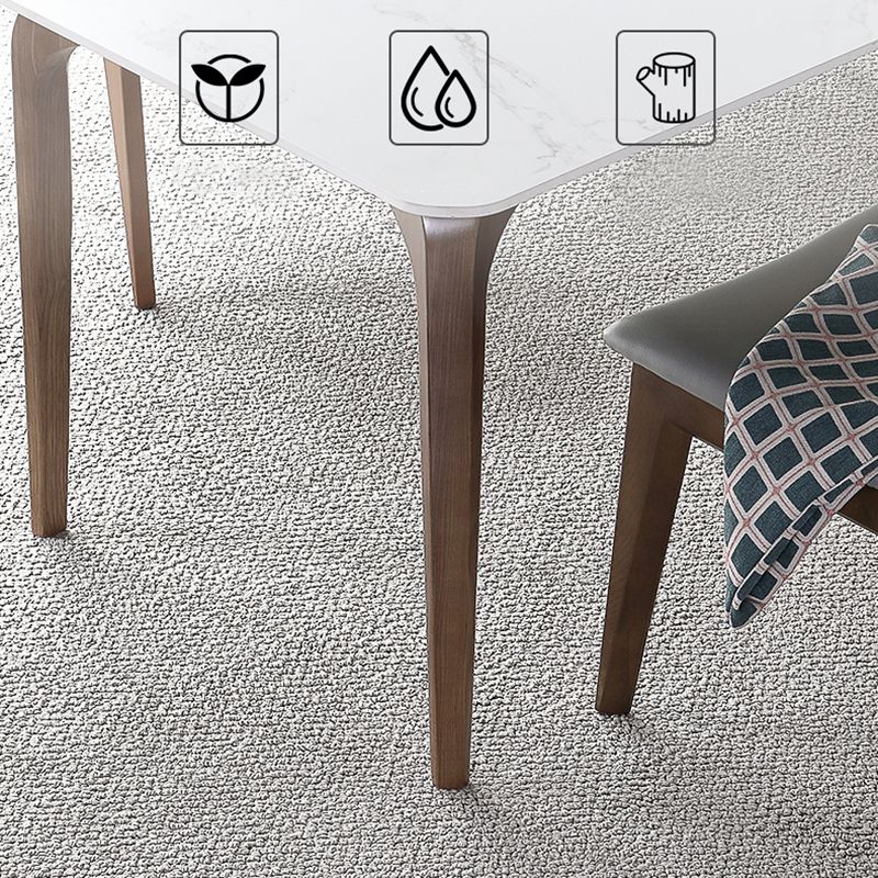 Contemporary Fixed Sintered Stone Dining¬†Room¬†Table¬†with 4 Solid Wood Legs Kitchen Dining Set Clearhalo 'Dining Room Sets' 'Dining Tables & Seating' 'dining_room_set' 'Furniture' 'furniture_dining_room_set' 'Kitchen & Dining Furniture' 'kitchen&dining_furn' 'kitchen' 1200x1200_05c4e13c-1698-4dfe-b54b-5c477f5abc95