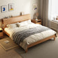 Scandinavian Solid Wood Standard Bed with Headboard Low Profile Bed Clearhalo 'Bedroom Furniture' 'Beds' 'furn' 'furn_beds' 'Furniture' 1200x1200_05c6fe82-2c04-4749-ae42-0bbc2bd0c128
