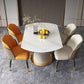 Glam Round Shape Dining Table Standard Sintered Stone Dining Table with Pedestal Base Clearhalo ' dining_table' 'Dining Tables & Seating' 'Dining Tables' 'furn' 'furn_dining_table' 'Furniture' 'furniture_dining_table' 'Kitchen & Dining Furniture' 'kitchen&dining_furn' 'kitchen' 'kitchen_dining_table' 1200x1200_05c7ff58-bfaf-4999-9548-614bae51ae81