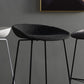 Scandinavian Steel Plastic Counter Stools Backless Bar Stools with Bucket Seat (Set of 2) Clearhalo 'Bar Furniture' 'Bar Stools' 'bar_stools' 'furn' 'furn_bar_stools' 'furniture_bar_stools' 'Kitchen & Dining Furniture' 'kitchen&dining_furn' 'kitchen' 'kitchen_furn' Furniture' 1200x1200_05c8b6fa-cca5-48a2-89eb-da9f1b84feb0