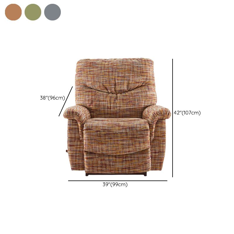 Handmatige handtype Standaard Recliner Swivel Base Recliner stoel