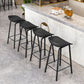 Modern Armless Backrest Counter Stool Iron Cafe Bar Stool with Acrylic Seat Clearhalo 'Bar Furniture' 'Bar Stools' 'bar_stools' 'furn' 'furn_bar_stools' 'Furniture' 'furniture_bar_stools' 'Kitchen & Dining Furniture' 1200x1200_05cf00e6-e91d-4e4c-bfba-5d1bdfc77784