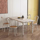 Moderner rechteckiger Holz-Esstisch, 1/2/4/5-teiliges Esszimmer-Set für Café