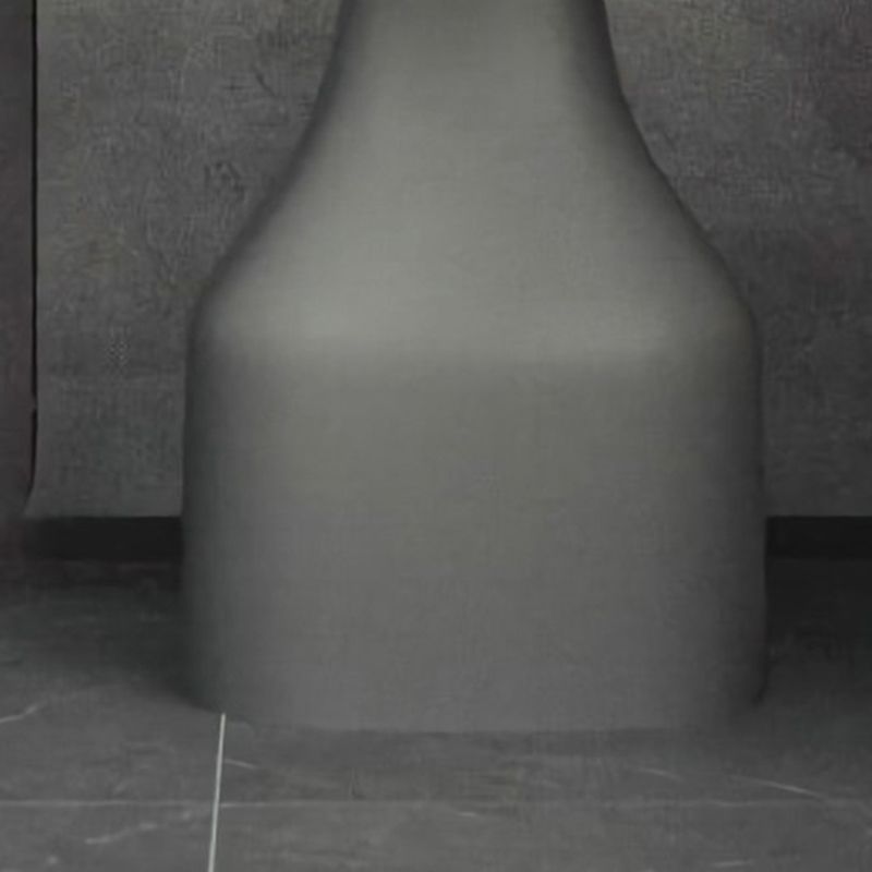 Moderne plastic nachttafel ronde niet-opslag 18 inch h bed nachtkastje