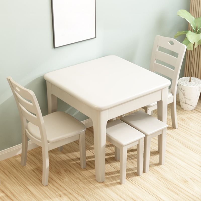 Mobili moderni mobili in legno massiccio 3/5/ pezzi tavolo dinette con sedia da pranzo