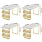 Metal Modern Rectangle Indoor Table Sintered Stone Table for Kitchen and Dining Room Clearhalo ' dining_table' 'Dining Tables & Seating' 'Dining Tables' 'furn' 'furn_dining_table' 'Furniture' 'furniture_dining_table' 'Kitchen & Dining Furniture' 'kitchen&dining_furn' 'kitchen' 'kitchen_dining_table' 1200x1200_05d766d4-ab6e-4352-9341-9da7c11f26c7
