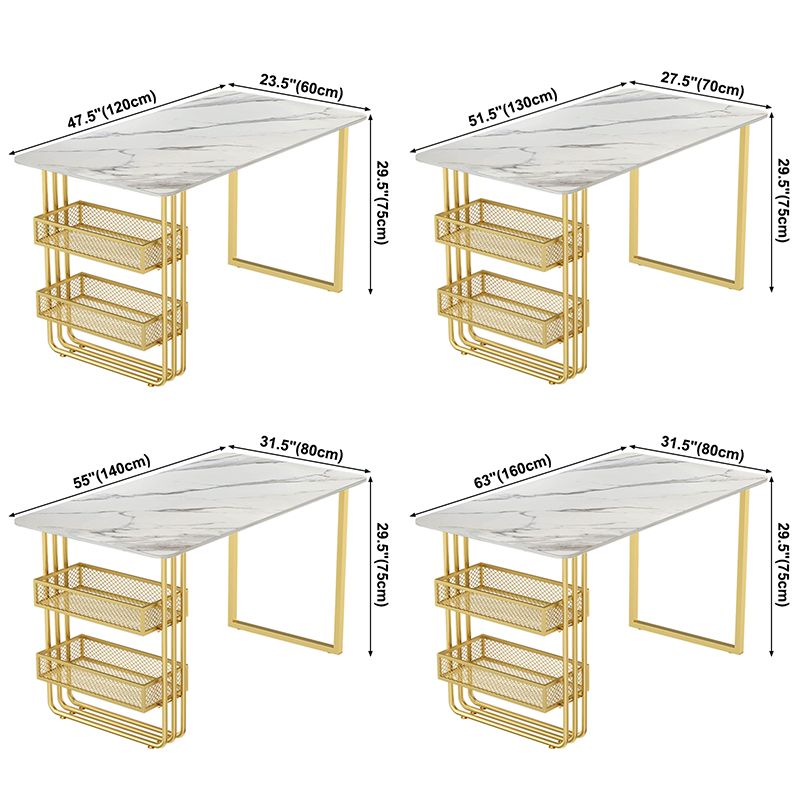 Metal Modern Rectangle Indoor Table Sintered Stone Table for Kitchen and Dining Room Clearhalo ' dining_table' 'Dining Tables & Seating' 'Dining Tables' 'furn' 'furn_dining_table' 'Furniture' 'furniture_dining_table' 'Kitchen & Dining Furniture' 'kitchen&dining_furn' 'kitchen' 'kitchen_dining_table' 1200x1200_05d766d4-ab6e-4352-9341-9da7c11f26c7