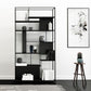 Metal Industrial Etagere Bookshelf Vertical Iron Open Bookshelf for Office Clearhalo 'Bookcases' 'furn' 'furn_bookcases' 'Furniture' 'furniture_bookcases' 'kitchen' 'kitchen_bookcases' 'Living Room Furniture' 'Office Furniture' 1200x1200_05da91aa-ba15-4ca9-972c-480217b05e2f