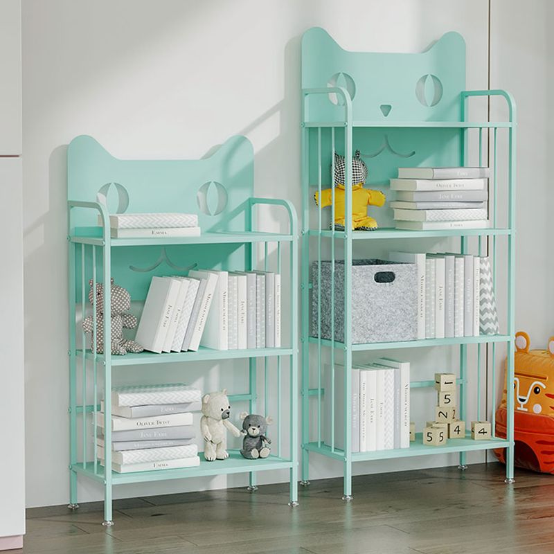 Scandinavian Standard Bookcase Metal Open Back Bookshelf with Shelves Clearhalo 'Bookcases' 'furn' 'furn_bookcases' 'Furniture' 'Office Furniture' 1200x1200_05dda0e9-06d3-49cd-a0e3-bd6464d1ce4c