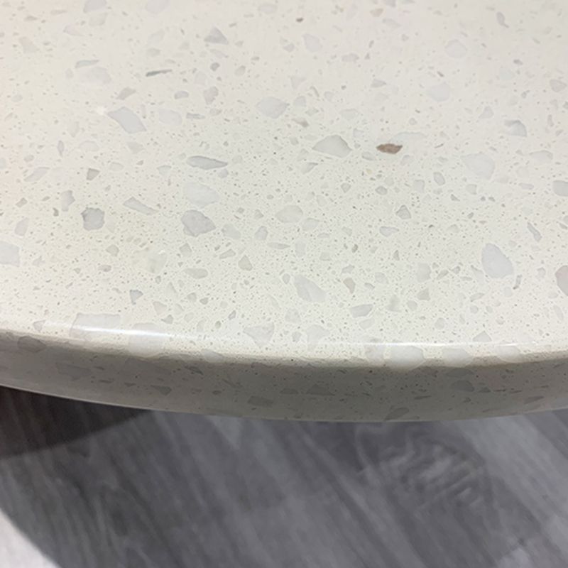 Round Terrazzo 1 Single Coffee Table Modern Style Wooden 3 Legs Cocktail Table Clearhalo 'Coffee & Accent Tables' 'Coffee Tables' 'coffee_tables' 'furn' 'furn_coffee_tables' 'Furniture' 'Living Room Furniture' 1200x1200_05eea040-3476-4533-b8e0-b751fe795c28