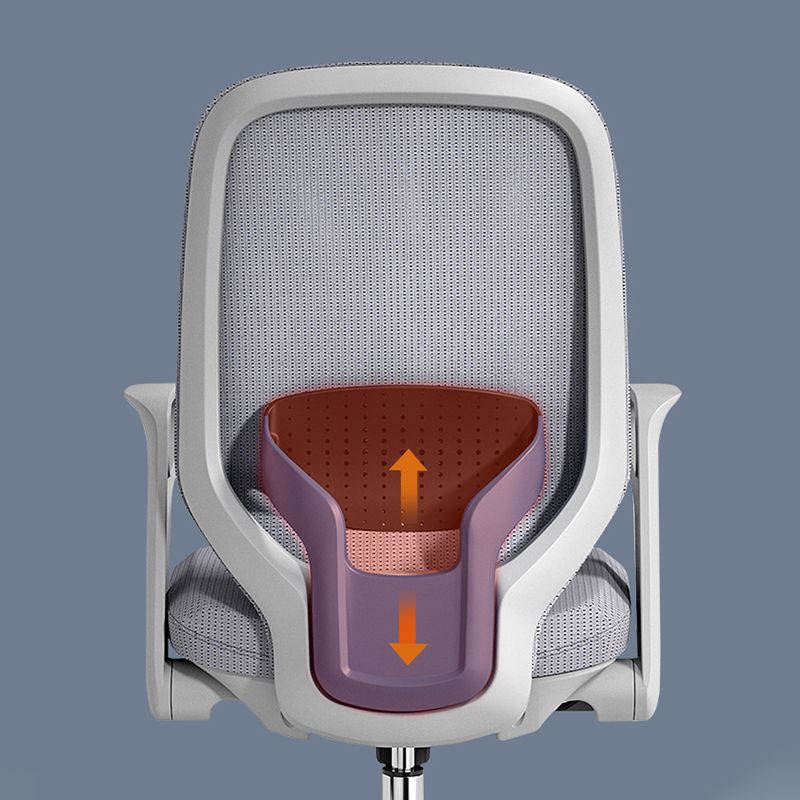 Contemporary Adjustable Microfiber Swivel Chair Conference High Back Office Chair Clearhalo 'furn' 'furn_office_chair' 'Furniture' 'Office Chairs' 'Office Furniture' 'office_chair' 1200x1200_05eec08e-c9b6-47e4-aa1c-fc372600f6e8