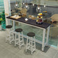 Industrial Bar Table Rectangle Pub Table for Outdoor and Breakroom Clearhalo 'Bar Furniture' 'Bar Tables' 'bar_tables' 'furn' 'furn_bar_tables' 'Furniture' 'Kitchen & Dining Furniture' 1200x1200_05efe4ac-8a7a-4331-827a-f0b6ba4f96d1