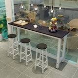 Industrial Bar Table Rectangle Pub Table for Outdoor and Breakroom Clearhalo 'Bar Furniture' 'Bar Tables' 'bar_tables' 'furn' 'furn_bar_tables' 'Furniture' 'Kitchen & Dining Furniture' 1200x1200_05efe4ac-8a7a-4331-827a-f0b6ba4f96d1