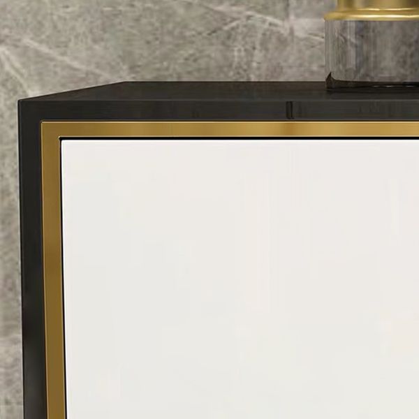 Glam Cabinets Mirrored Buffet 3 Drawers and 2 Doors Buffet Sideboard Clearhalo 'buffet_sideboard' 'Buffets & Sideboards' 'furn' 'furn_buffet_sideboard' 'Furniture' 'Kitchen & Dining Furniture' 1200x1200_05f097f9-7780-464a-9d1a-cd367feccea0