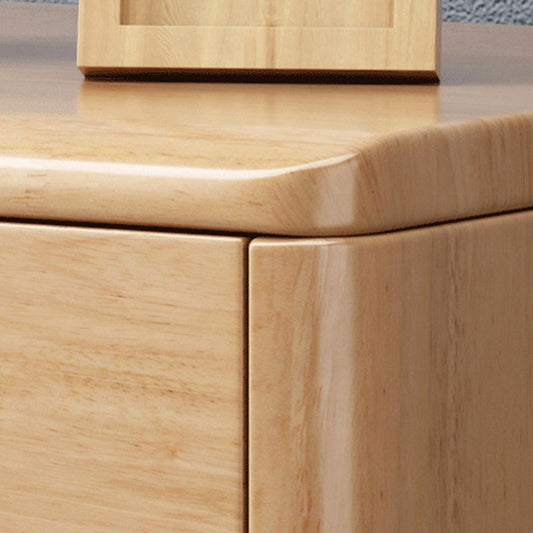 Gabinete de cama de madera sólida Cedítica tradicional de cama para dormitorio