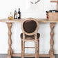Wooden Counter Table with Stools 1/2/3 Pieces Modern Irregular Shape Pub Table Set