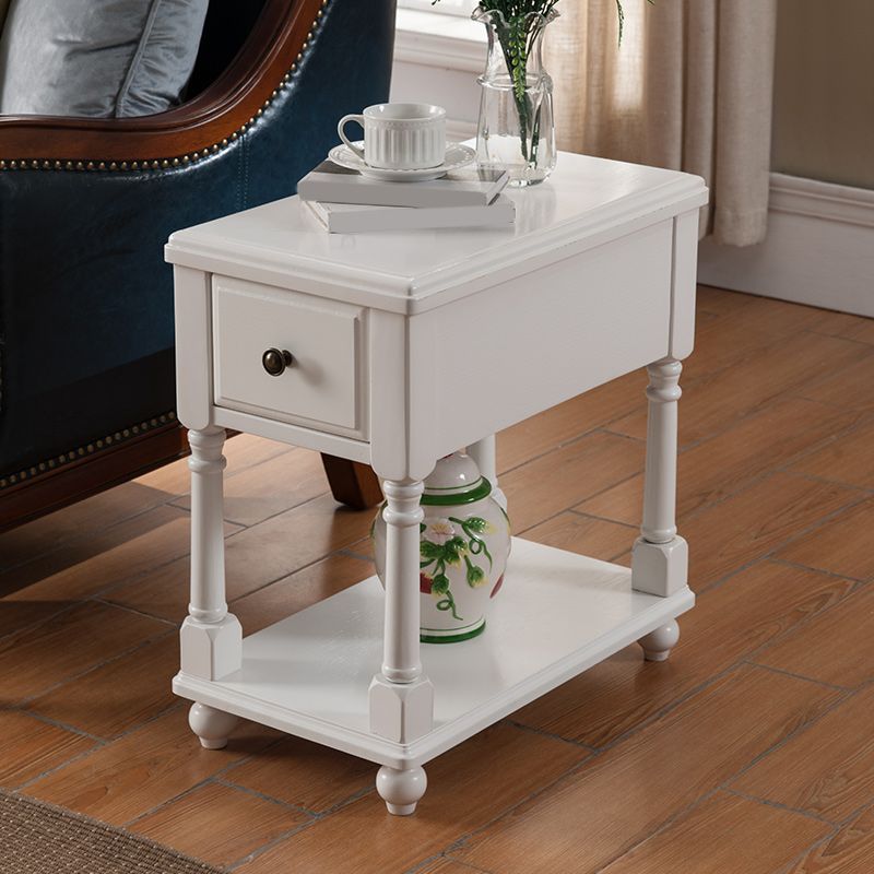 Mesa auxiliar de 4 patas de 22.8 "de altura