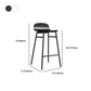 Juego de mesa de pub moderno de forma libre, juego de mesa de bar superior de madera maciza de 1/3/4 piezas
