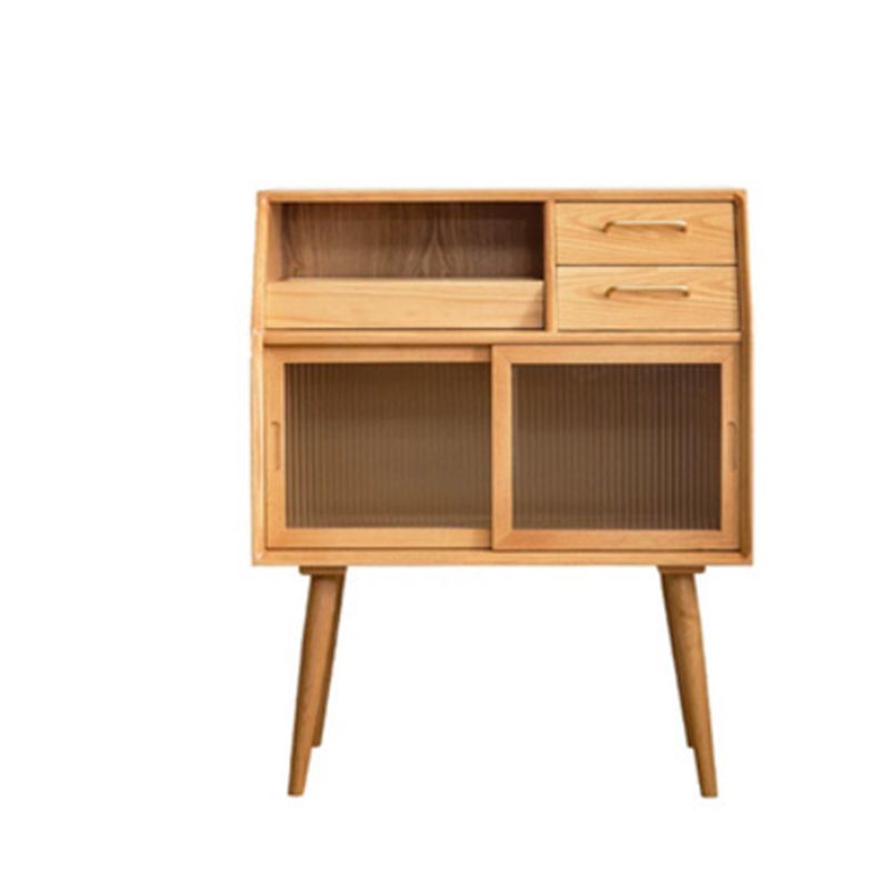 Server in legno solido Cherry Modern Stile 2-DAWER SERVER, 31,5 "W X 16,54" D X 38,58 "H