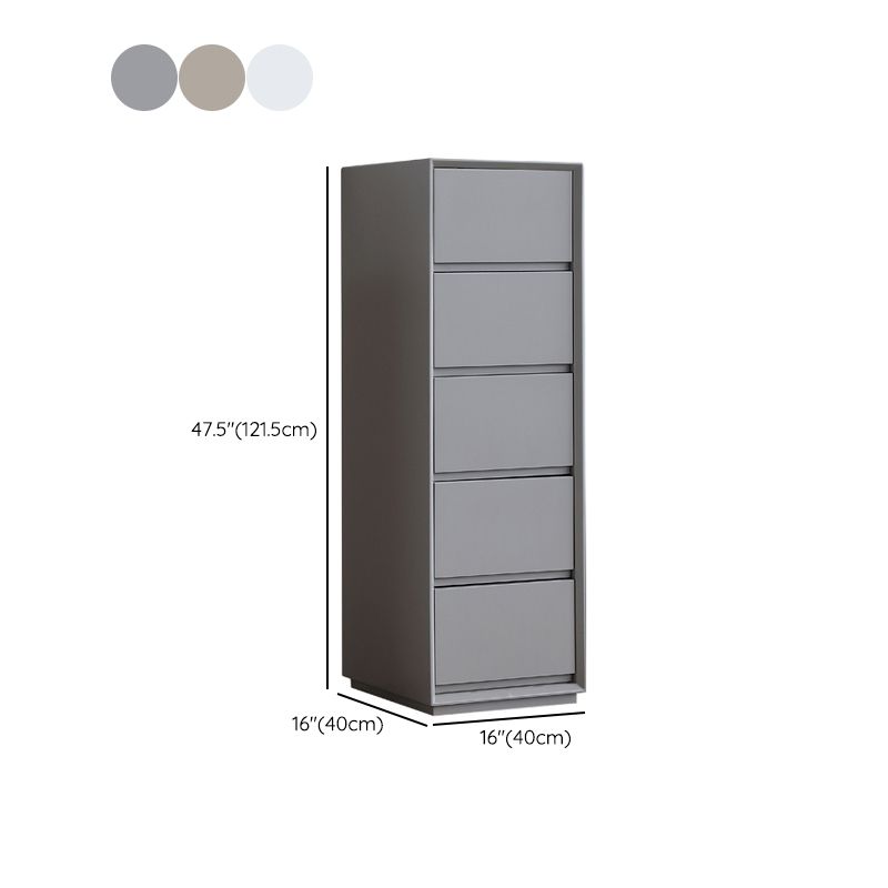 Modern de almacenamiento cofre de madera de madera tocador de cofre con cajones