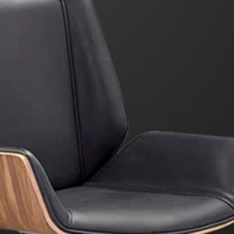 Contemporary High Back Office Chair Black Executive Faux Leather Chair Clearhalo 'furn' 'furn_office_chair' 'Furniture' 'Office Chairs' 'Office Furniture' 'office_chair' 1200x1200_060175b6-9511-4109-9486-d6bfc73bc85e