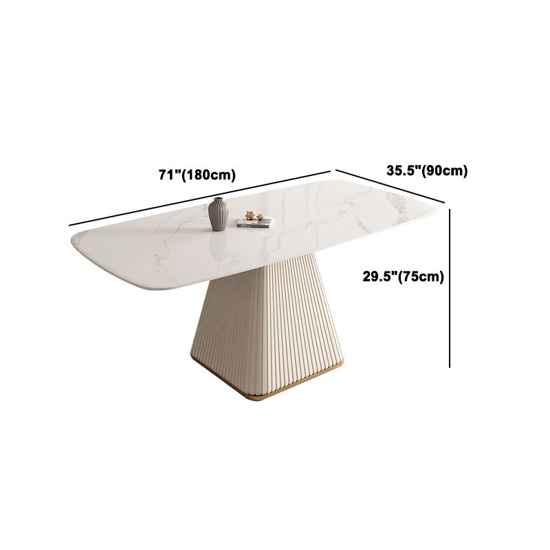 Designer Style Home Dining Room Set 1/4/5 Pieces Sintered Stone Dining Table Set