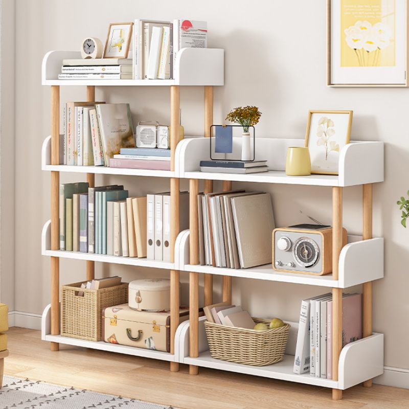 Scandinavische standaard boekenplank Open Back Engineered Wood Bookcast