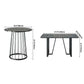 Stone Dining Room Collection Industrial Style Dining Site Table for Dining Room Clearhalo ' dining_table' 'Dining Tables & Seating' 'Dining Tables' 'furn' 'furn_dining_table' 'Furniture' 'furniture_dining_table' 'Kitchen & Dining Furniture' 'kitchen&dining_furn' 'kitchen' 'kitchen_dining_table' 1200x1200_06134303-d053-4297-8a2e-9af93753fa65