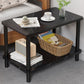 Scandinavian Open Storage Accent Table Nightstand 21" Tall with Legs Clearhalo 'Bedroom Furniture' 'furn' 'furn_night_stand' 'Furniture' 'night_stand' 'Nightstands' 1200x1200_06169d8f-111e-4d1f-9fc8-19da5eeb8c70