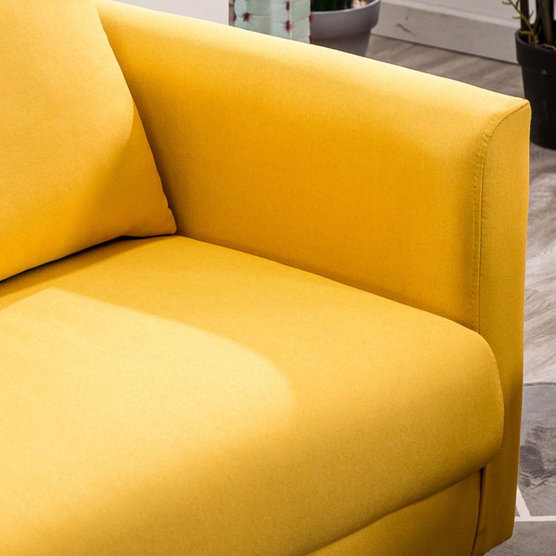 Chesterfield Modern Cushions Sofa Tuxedo Arm 4 Wood Legs Sofa Clearhalo 'furn' 'furn_sofas' 'Furniture' 'furniture_sofas' 'kitchen' 'kitchen_sofas' 'Living Room Furniture' 'Sofa' 'sofas' 1200x1200_06176ab1-176d-47f8-b4c3-2747f9b1dbe0