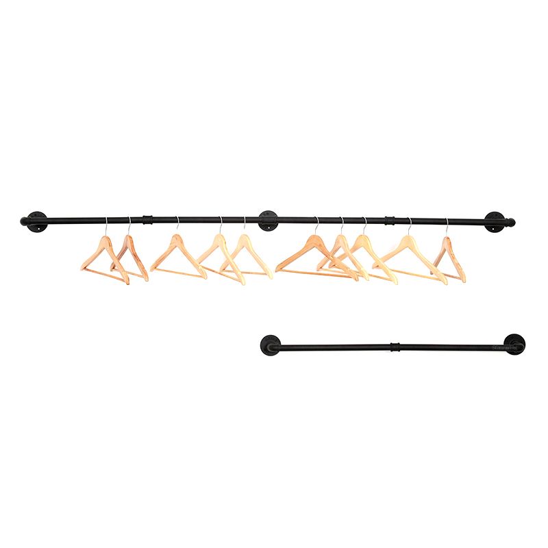 Einfache Industriekleidung Kleiderbügel Wandmontage Schlafzimmer Metallmantel RAC