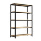 Metal Etagere Bookcase Industrial Open Back Book Shelf with Shelves for Office and Home Clearhalo 'Bookcases' 'Furniture' 'furniture_bookcases' 'kitchen' 'kitchen_bookcases' 'Living Room Furniture' 'Office Furniture' 1200x1200_061e41e7-2285-4fcf-9a42-a131e1e1a1f5