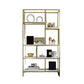 Glam Plank BOEKKAST Metal Open Back Bookshelf voor Home Office
