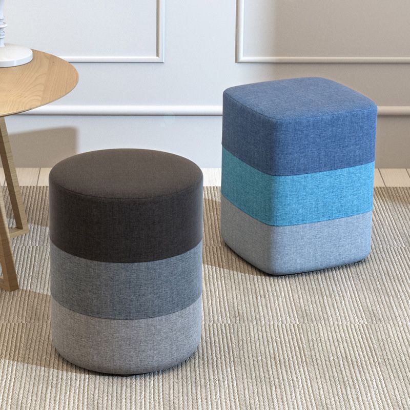Color Panel Ottoman Removable and Washable Slipcover Modern Cotton Linen Ottoman Clearhalo 'furn' 'furn_ottomans_poufs' 'Furniture' 'Living Room Furniture' 'Ottomans & Poufs' 'ottomans_poufs' 1200x1200_0621224c-1241-43db-8d3c-fcd7a0656ba8