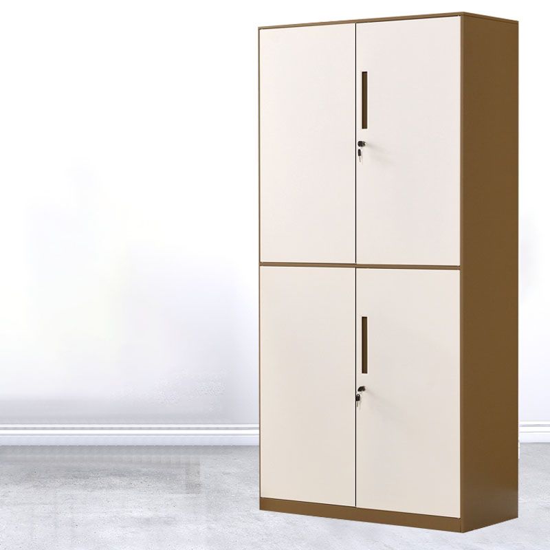 Armoire de fichiers contemporaine Cadre en acier à liborde verticale avec serrure de clé