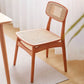 Scandinavian Armless Solid Back Chair Wood Dining Side Chair Clearhalo 'Dining Chairs' 'Dining Tables & Seating' 'dining_chair' 'furn' 'furn_dining_chair' 'Furniture' 'furniture_dining_chair' 'Kitchen & Dining Furniture' 1200x1200_06234c2b-78e4-47a6-ae13-ecc1eb82aee4