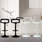 Plastic Low Back Barstools Adjustable Height Bar Stools with Metal Base Clearhalo 'Bar Furniture' 'Bar Stools' 'bar_stools' 'furn' 'furn_bar_stools' 'Furniture' 'Kitchen & Dining Furniture' 1200x1200_0624524d-354a-415c-8873-43fee731dad3