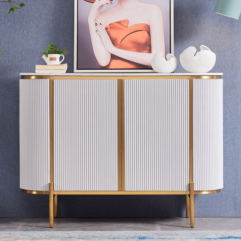 Glam Buffet Sideboard Stone Cabinets Dining Buffet for Living Room Clearhalo 'buffet_sideboard' 'Buffets & Sideboards' 'furn' 'furn_buffet_sideboard' 'Furniture' 'Kitchen & Dining Furniture' 1200x1200_062ca235-cea4-42d2-bd98-349a6dc834b4