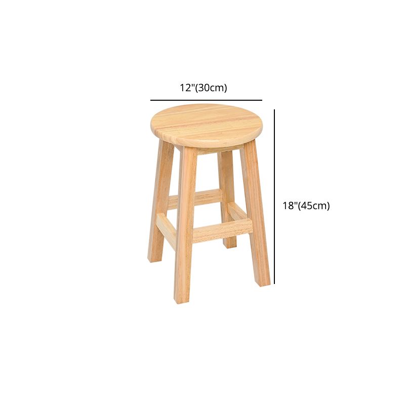 Modern Style Solid Wood Bar Stool with Footrest Living Room Lounge Bar Stool Clearhalo 'Bar Furniture' 'Bar Stools' 'bar_stools' 'furn' 'furn_bar_stools' 'furniture_bar_stools' 'Kitchen & Dining Furniture' 'kitchen&dining_furn' 'kitchen' 'kitchen_furn' Furniture' 1200x1200_062ca7b4-6d7e-4cdb-a483-6eeed3c58f69