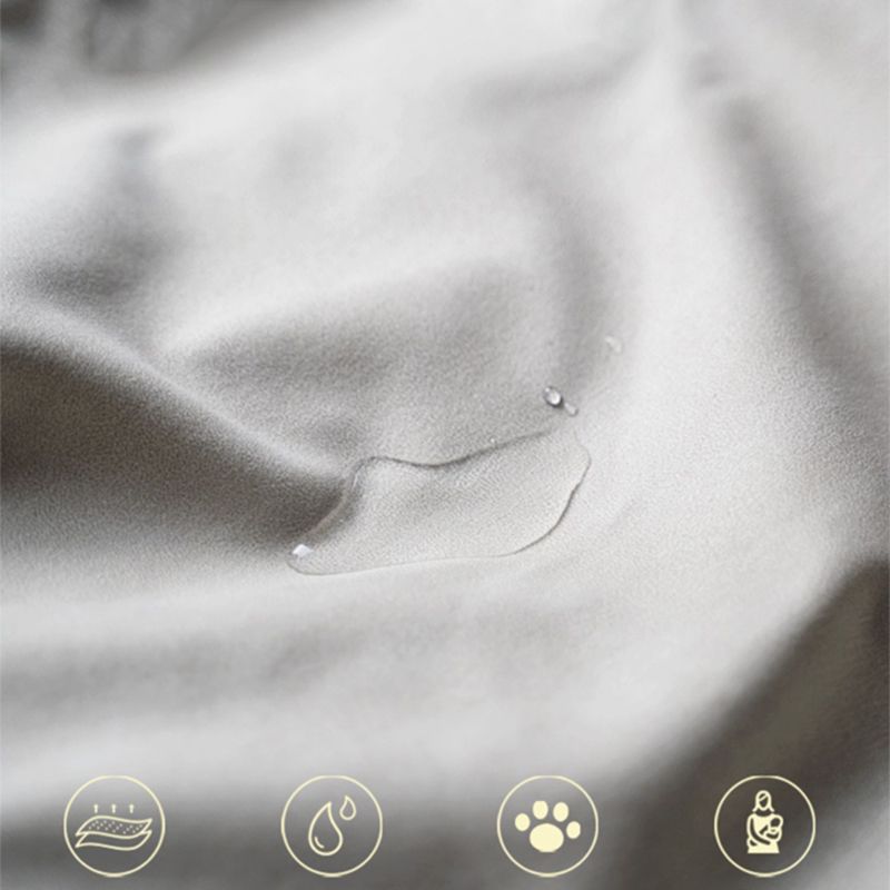 Contemporary Sloped Arm Convertible Bed Sofa Couch with Storage in Grey